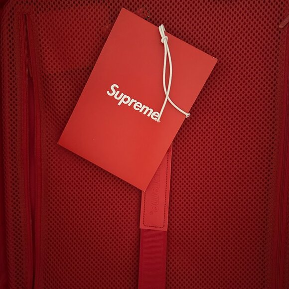 Supreme x Rimowa 45L Red Carry On Suitcase - Picture 2 of 7